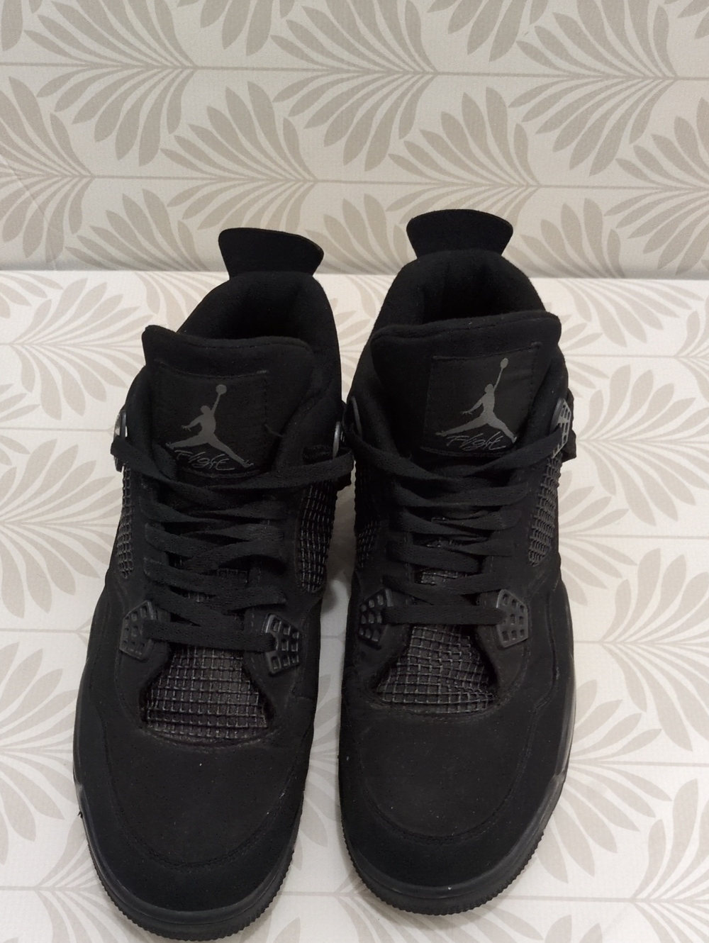 Nike Black Menโs Jordan Sneakers - All-Black Finish
